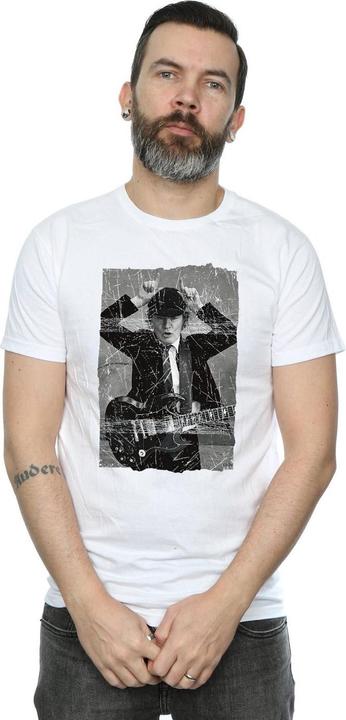 Immagine prodotto AC/DC Angus Young Distressed Photo Maglietta Uomo (M)