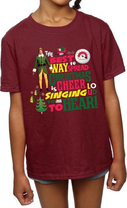 Immagine prodotto Elf Christmas Cheer Maglietta Ragazze (128)