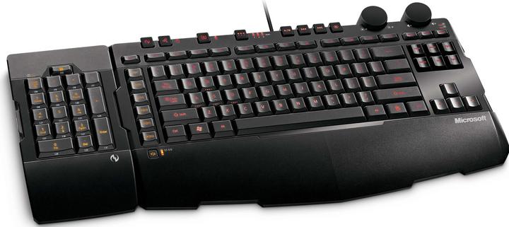 Microsoft SideWinder X6 Gaming Keyboard (DE, Cable)