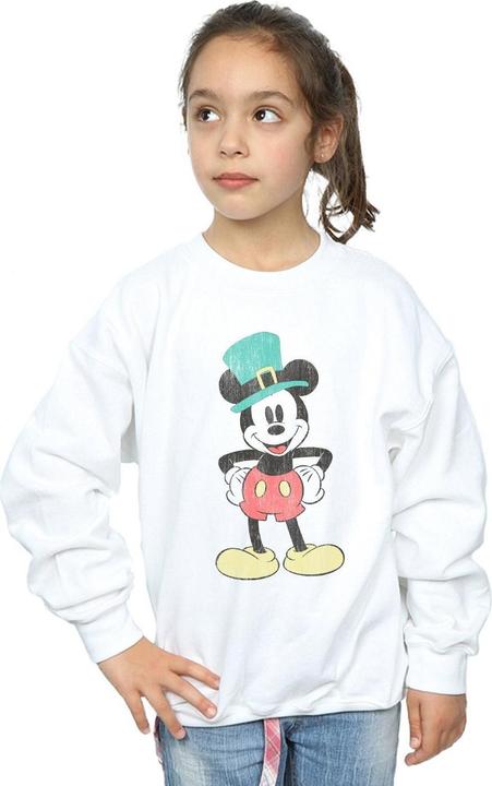 Produktbild Disney Mickey Mouse Leprechaun Hat Sweatshirt Mädchen (140, 146)