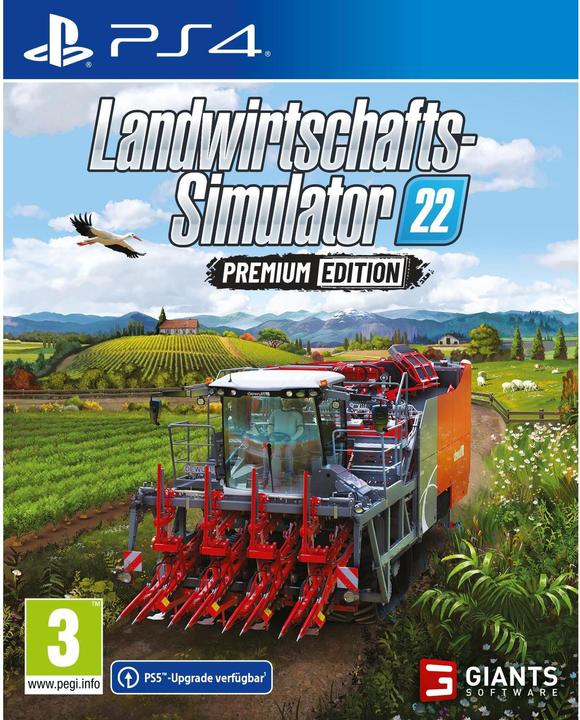 Produktbild Giants Software Landwirtschafts Simulator 22 – Premium Edition (PS4, DE)