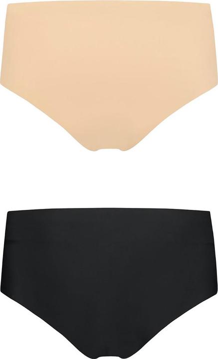 Image du produit Bye Bra Invisible High Brief Nude + Black XL (XL, lot de 2)
