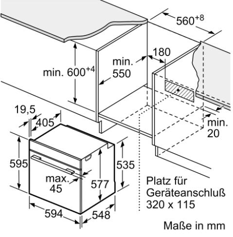 Image du produit Siemens iQ700, Four encastrable, 60 x 60 cm, noir, inox, HB778G3B1