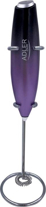 Produktbild Adler AD 4499 Milk frother with a stand, Black/Purple