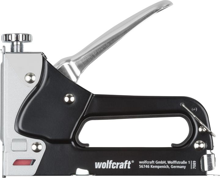 Actual product image wolfcraft Tacocraft 7 Hand Stapler Set, 1001 pcs.