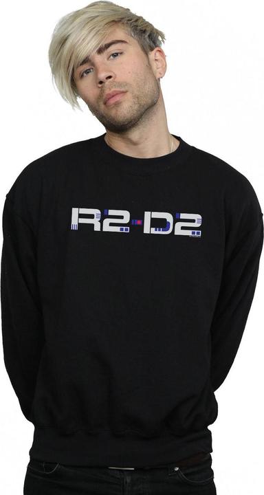 Produktbild Star Wars The Rise Of Skywalker R2D2 Text Logo Sweatshirt (XXL)