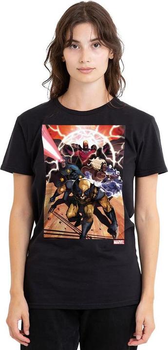 Actual product image Unisex Adult X-Men Team Attack T-Shirt (XL)