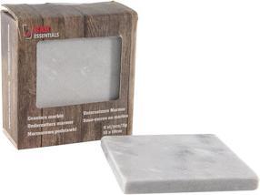 Hit Trading B.V. Untersetzer Marmor Set von 4 10x10cm (Glasuntersetzer)