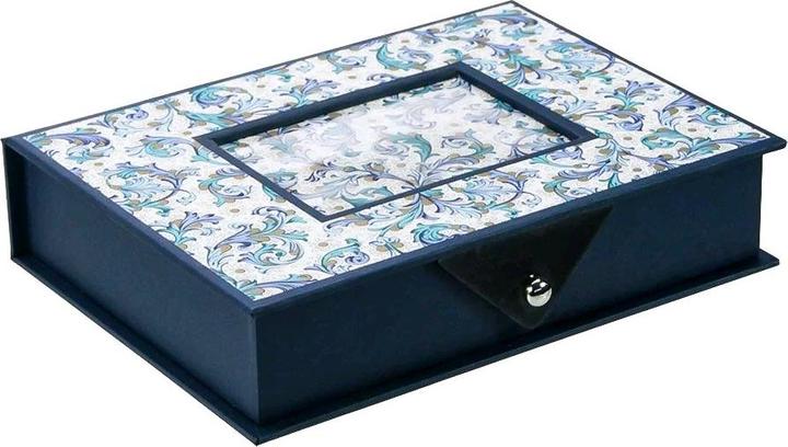 Produktbild Safe blau Ringkassette Leonardo für Ringeklein