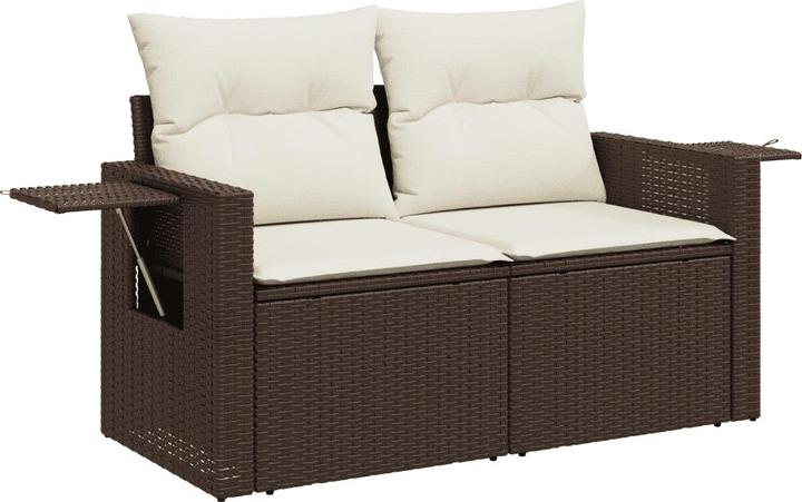 Immagine prodotto VidaXL Mobili da giardino Set di divani Set da giardino 7 pezzi Marrone