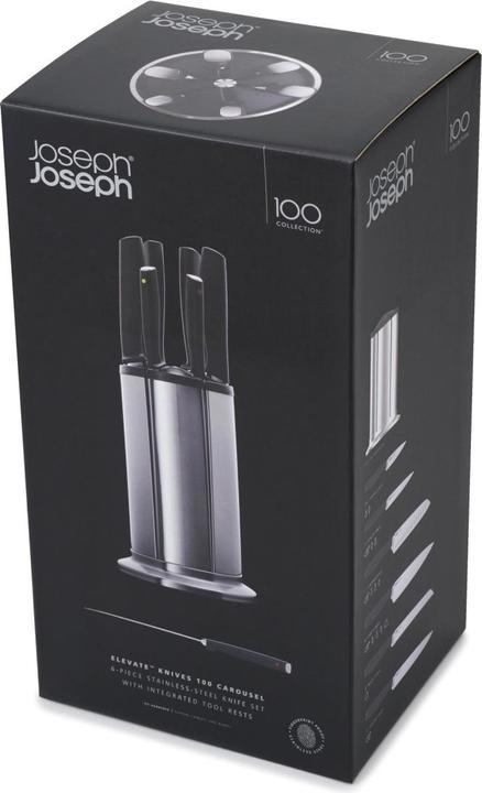 Actual product image Joseph Joseph 100 Collection Elevate Knife Carousel 7er Set