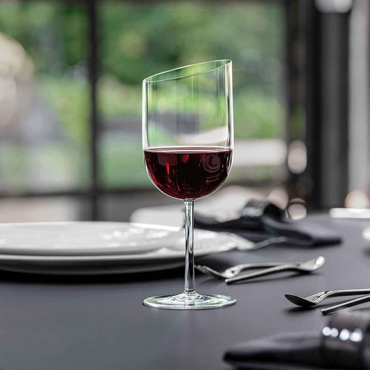 Actual product image Villeroy & Boch Red wine goblet, set of 4 NewMoon (30 cl, 4 Glasses, Red wine glasses)