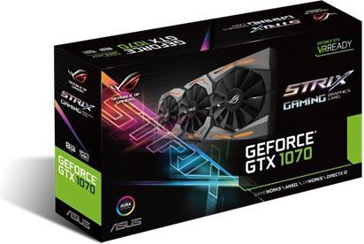 Image du produit ASUS ROG STRIX GeForce GTX1070 8G GAMING (8 Go)
