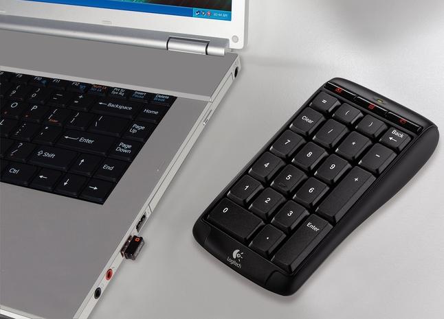 Actual product image Logitech Wireless Number Pad N305 (Numeric keypad, Wireless)