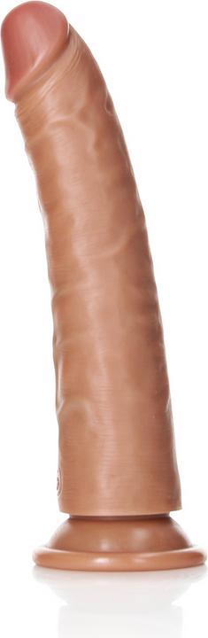 Actual product image RealRock Slim Realistic Dildo with Suction Cup - 7"/ 18 cm