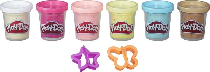 Actual product image Play-Doh Confetti labels