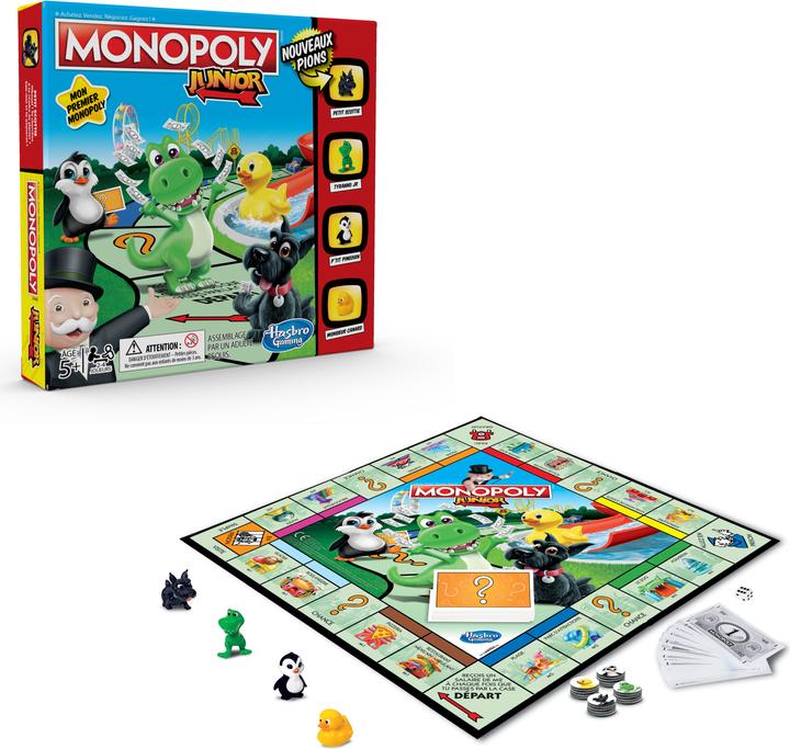 Image du produit Hasbro Gaming Monopoly Junior (Français)
