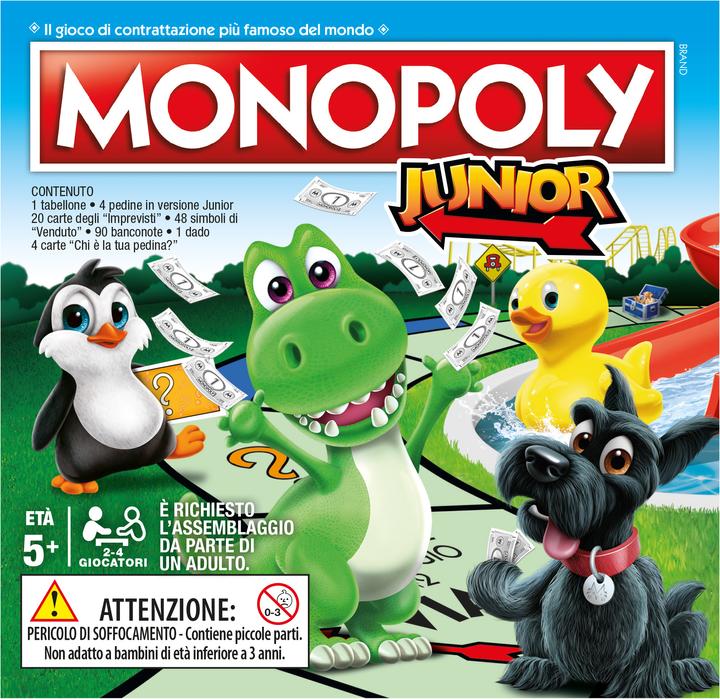 Immagine prodotto Monopoly Junior (Italiano)