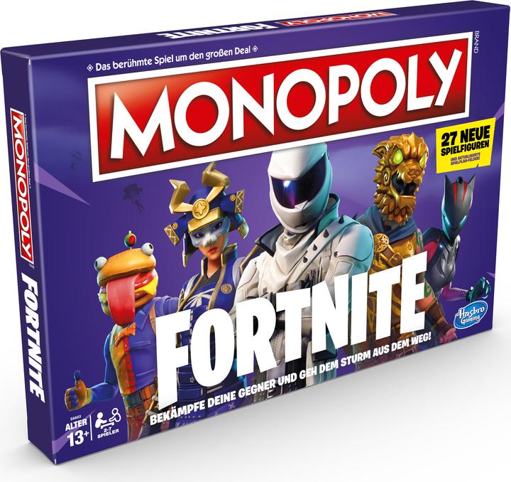 Immagine prodotto Hasbro Gaming Fortnite di monopolio (Tedesco)