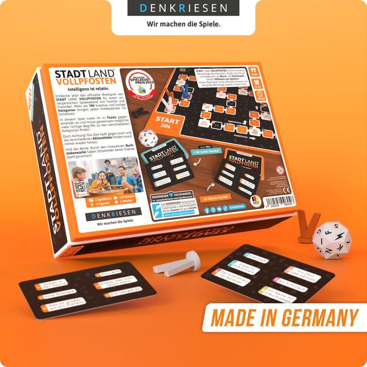 Produktbild Denkriesen Görz: - Stadt Land Vollpfoste (Deutsch)