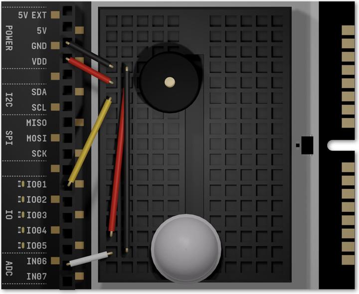 Actual product image Oxon Breadboard Oxocard Connect Cartridge