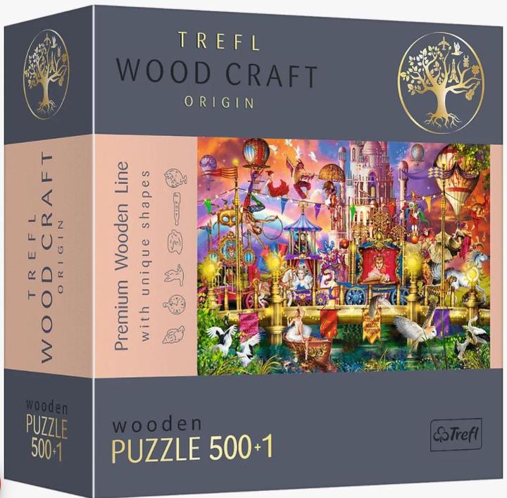 Produktbild Magni Holzpuzzle 500+1 Teile - Magische Welt (500 Teile)
