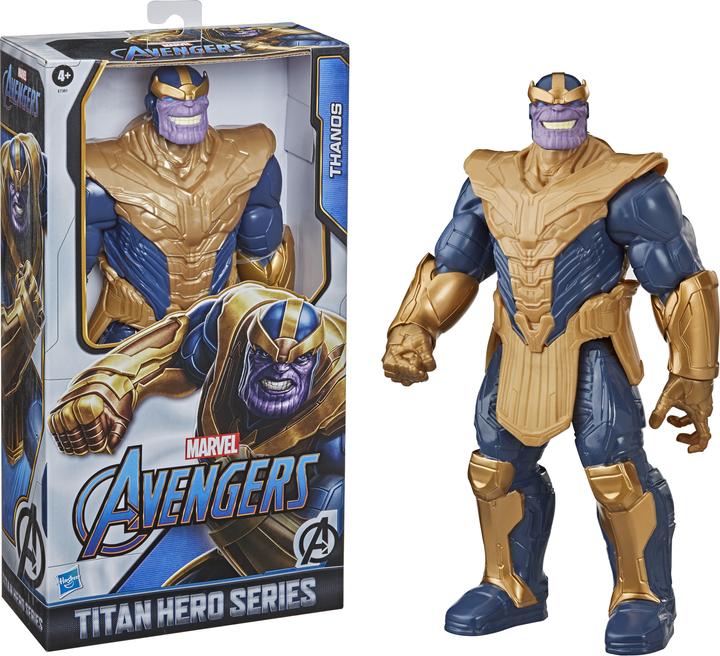 Actual product image Hasbro Avengers Titan Hero Series Blast Gear Deluxe Thanos