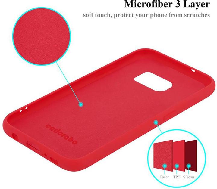 Immagine prodotto Cadorabo Copertura della cassa del silicone liquido TPU (Samsung Galaxy S7)