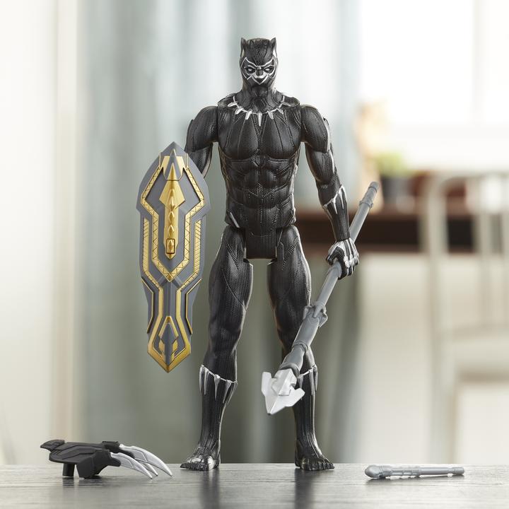 Image du produit Hasbro Avengers Titan Hero Series Blast Gear Deluxe Black Panther