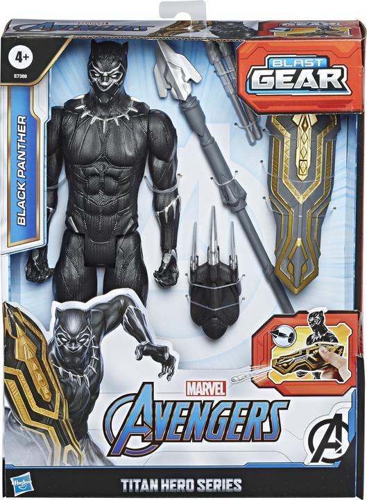 Image du produit Hasbro Avengers Titan Hero Series Blast Gear Deluxe Black Panther