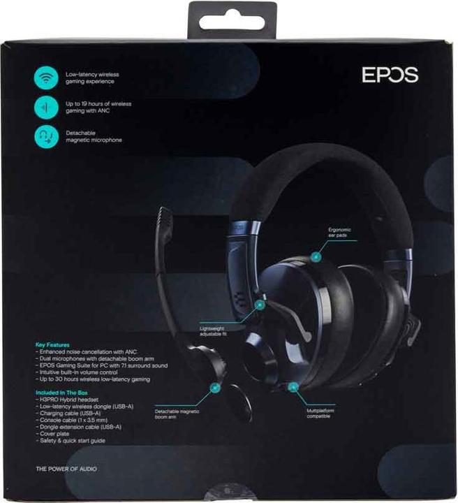 Actual product image EPOS H3Pro Hybrid (Cable, Wireless)