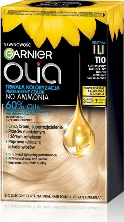 Garnier Olia Haarfarbe 110 Superlight Natural Blonde (110 Superlight Natural Blonde)