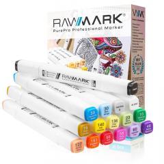 Actual product image Rawmark Promarkers purePRO Alkohol 16 Farben Pastell (16 x)