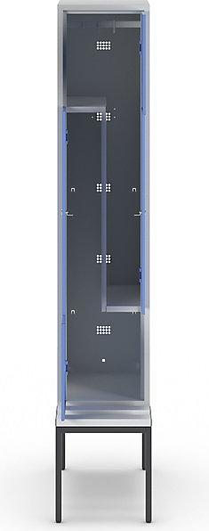 Produktbild Z-Garderobenschrank mit Sitzbank (40 cm, 214 cm)