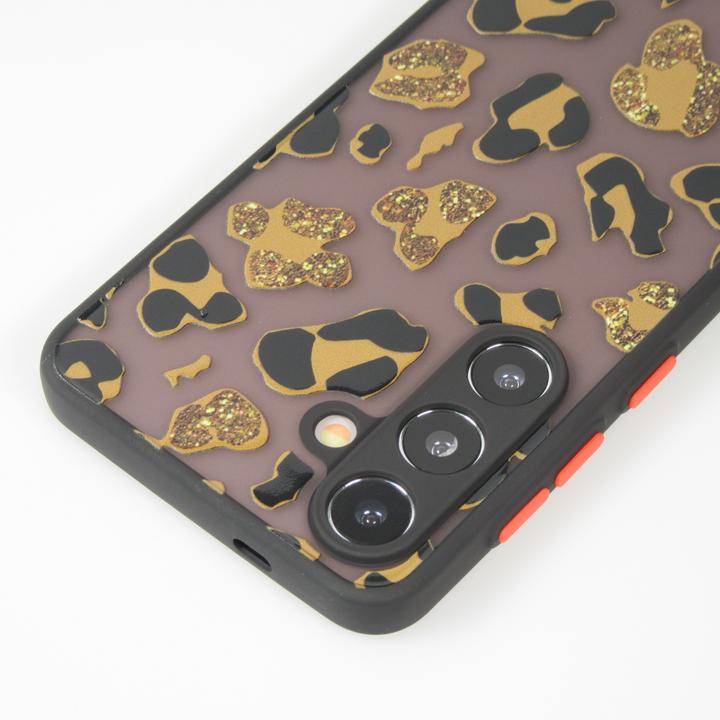 Actual product image PhoneLook Coque Semi Transparent blurry Design Leopard (Samsung Galaxy S24+)