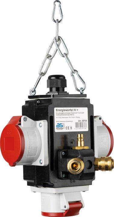 Actual product image As - Schwabe Energy cube with compressed air connection (3 x, CEE)