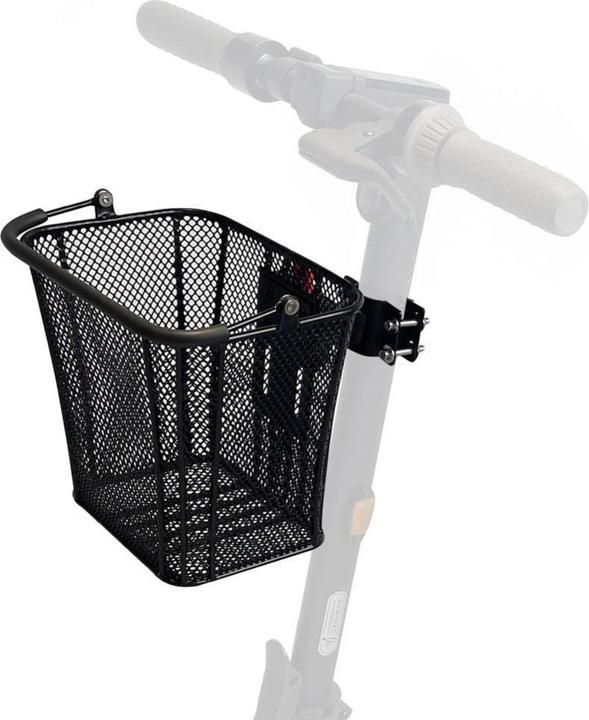 Image du produit 4Kom Bicycle accessory OEM Bike / scooter metal basket for handlebar FSBKT-226 black