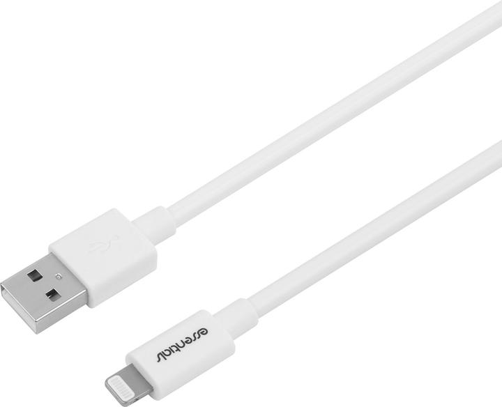 Actual product image Essentials USB-A - Lightning Cable, MFi, 3m, White (3 m)