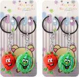 Produktbild Jono Toys Schlüsselanhänger 2ST Früchte sortiert