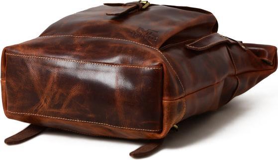 Produktbild Only-Bags.Store Brauner Saddleback-Rucksack - Roll Top