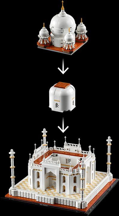 Immagine prodotto LEGO Taj Mahal (21056, LEGO Architecture, Set LEGO rari)