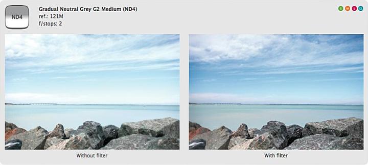 Produktbild Cokin XL filtr X121M Gradual Neutral Grey G2 Medium (ND4) (0.6) (ND- / Graufilter, 0.60 mm)