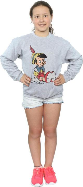 Actual product image Disney Girls Pinocchio Classic Pinocchio Sweatshirt (140, 146)
