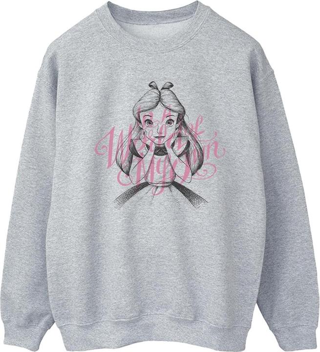 Produktbild Disney Alice im Wunderland In einer Welt von mir selbst Sweatshirt (S)