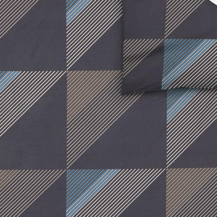 Immagine prodotto Janine Lenzuola di raso Mako J.D. 87065 blu notte (Copripiumino, 80x80 cm)