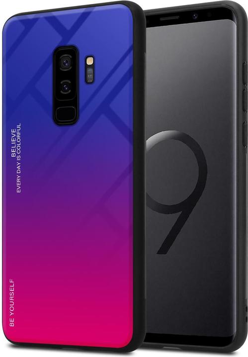 Produktbild Cadorabo TPU 2 Farben Glas Cover (Samsung Galaxy S9+)