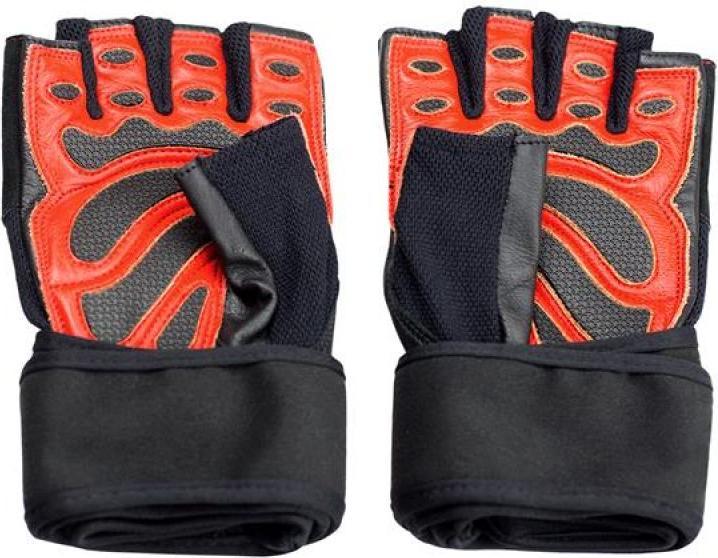Actual product image HMS Gym Handschuhe Schwarz/Rot Grösse XL (XL)