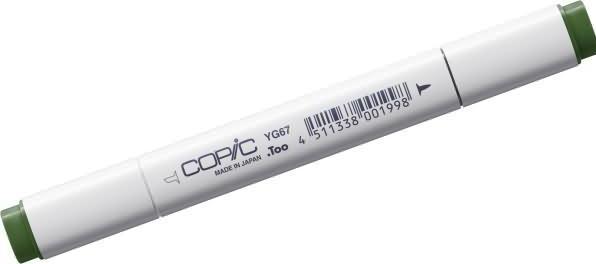 Actual product image Copic Graphic marker Classic type YG - 67 (YG67 - Moss, 1 x)