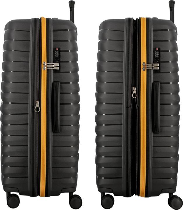 Image du produit Jump Xwave 4 roues trolley 76 cm avec soufflet extensible (105 l, XL (à partir de 115l))