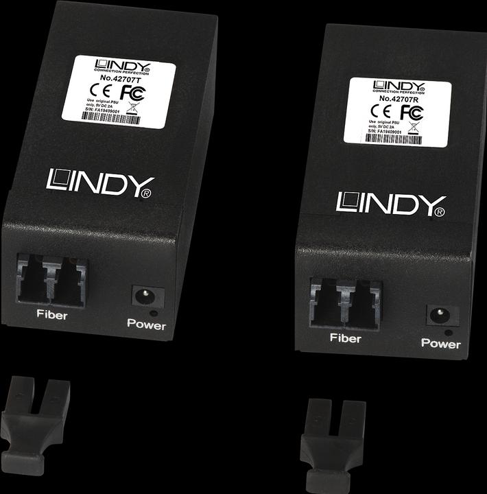 Produktbild Lindy USB 3.1 / 3.0 LWL/Fibre Optic Extender 400m (400 m, USB 3.1, USB 3.0)